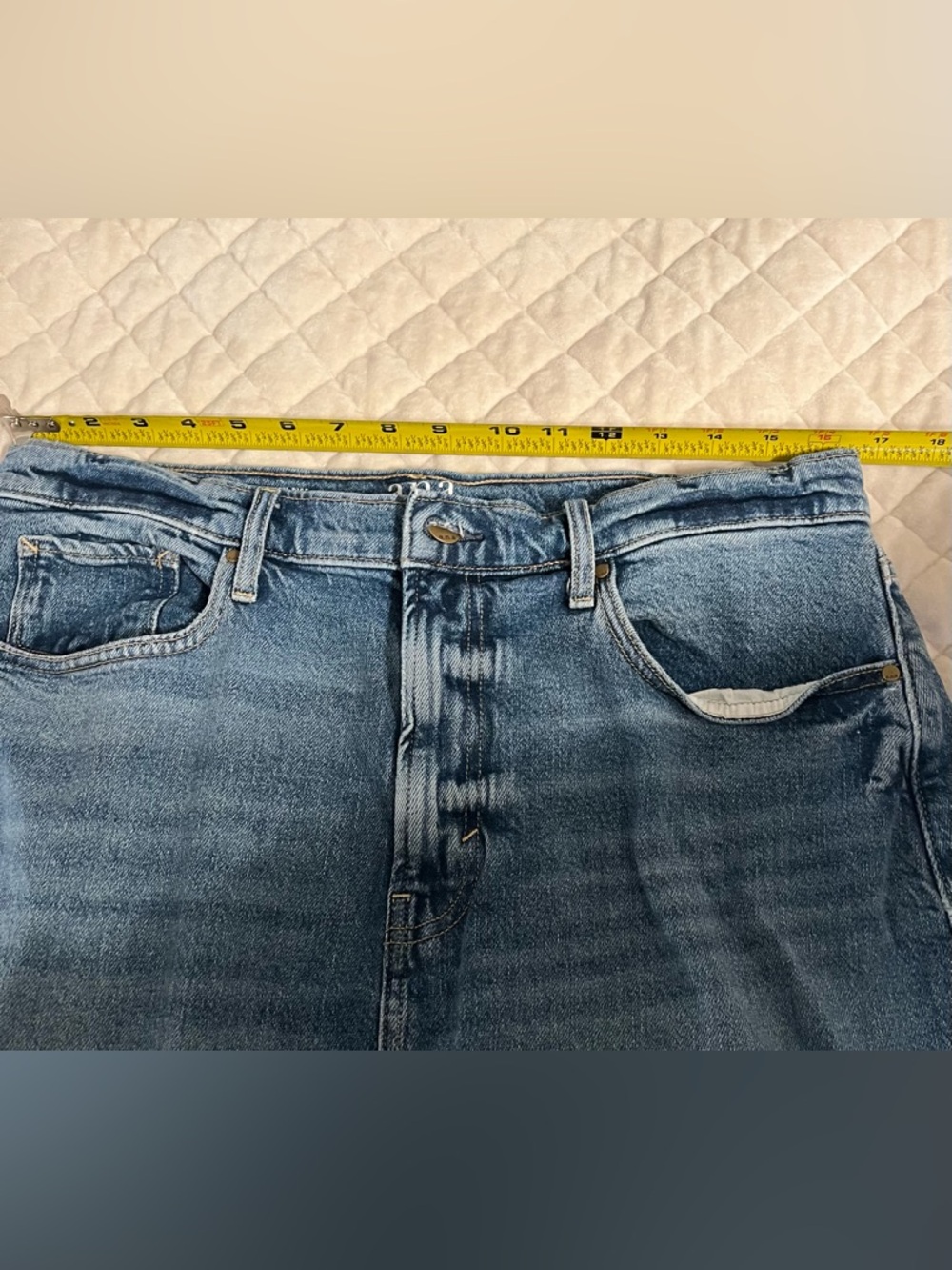 a.n.a a new approach Blue Denim Maxi Skirt - Picture 10 of 10